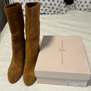 Chinese Laundry - Keep Up Bootie - honey brown - size 9